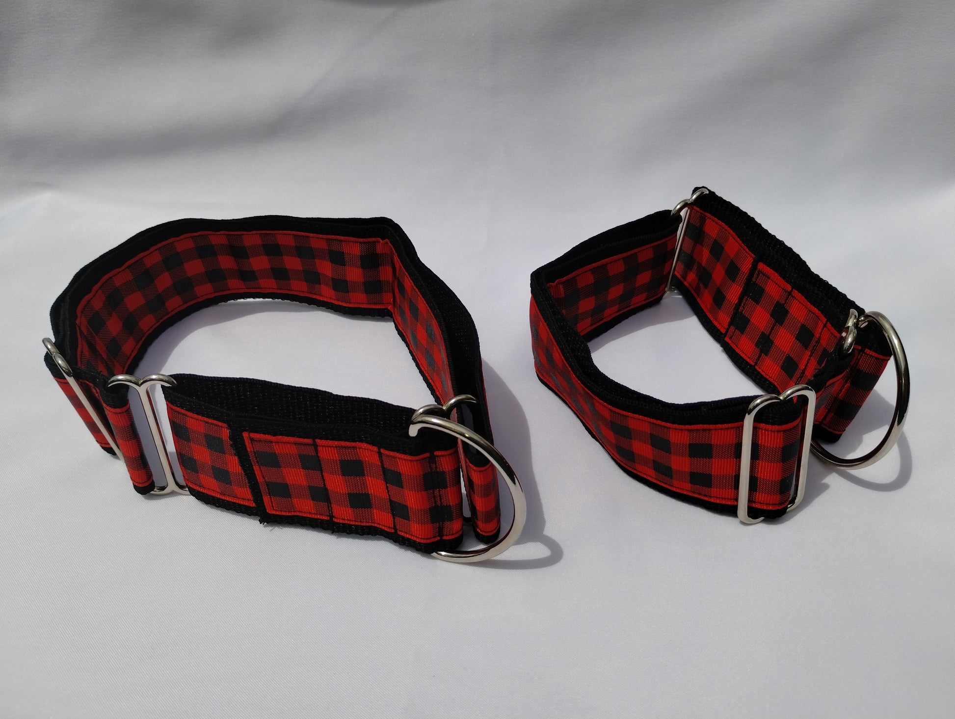 Buffalo Plaid Martingale Collar