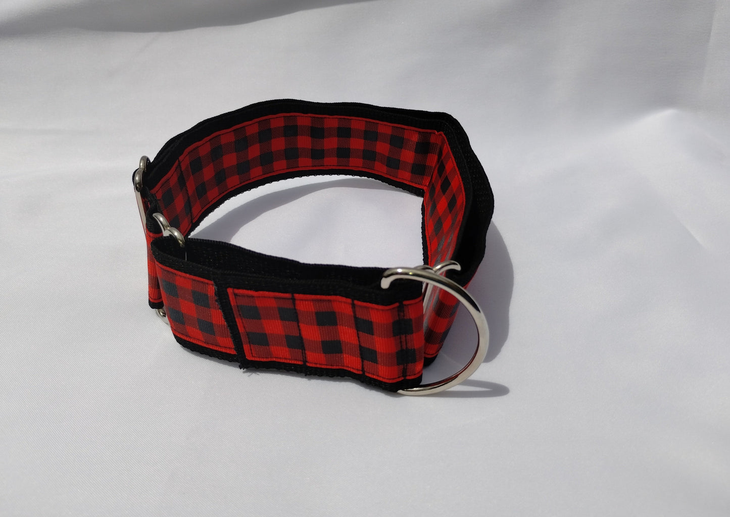 Buffalo Plaid Martingale Collar