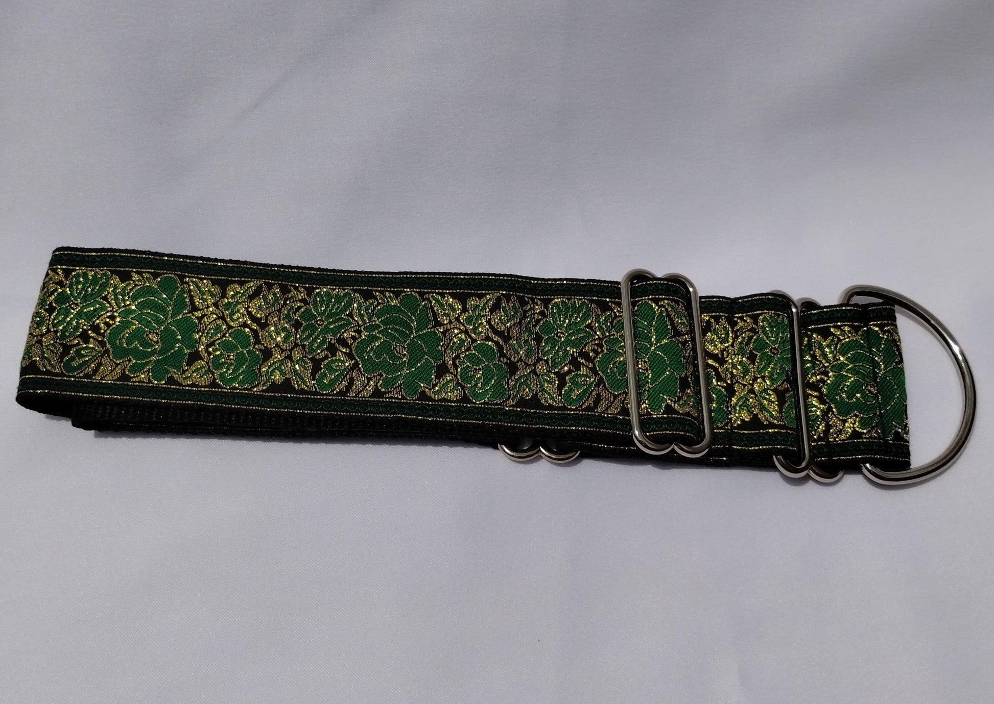 Martingale Collar with Jacquard Ribbon