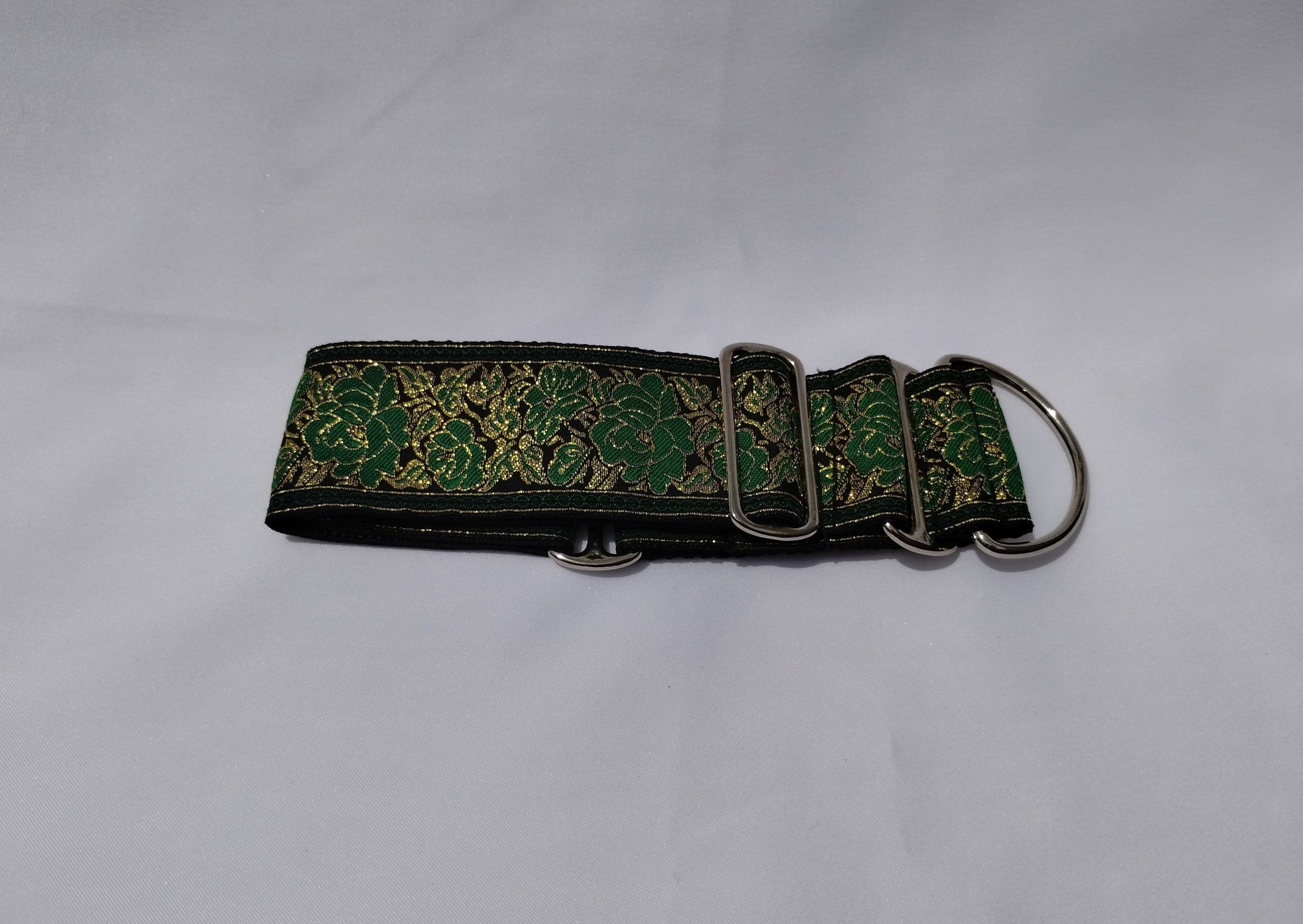 Martingale Collar with Jacquard Ribbon