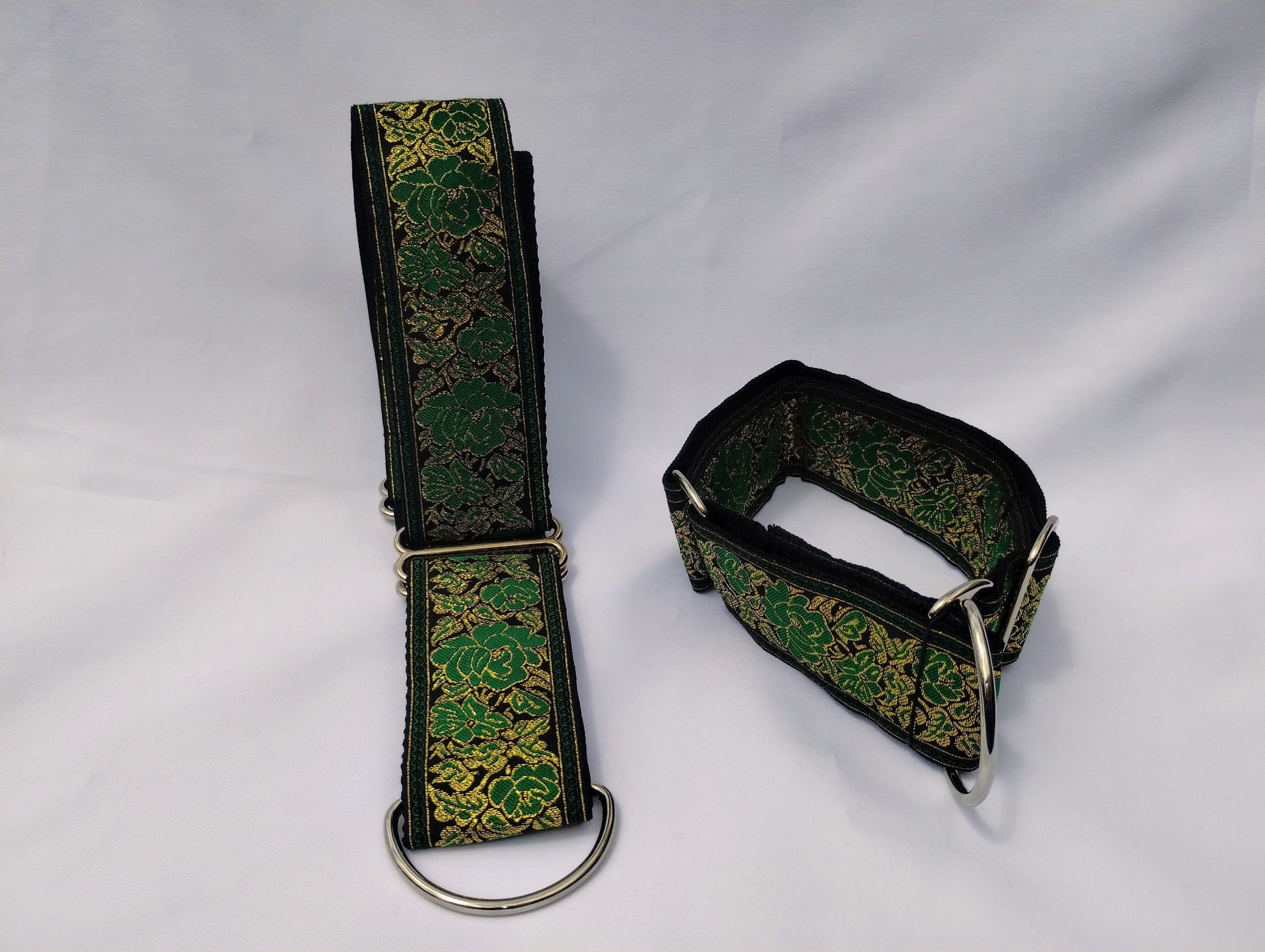 Martingale Collar with Jacquard Ribbon