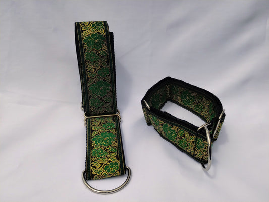 Martingale Collar with Jacquard Ribbon