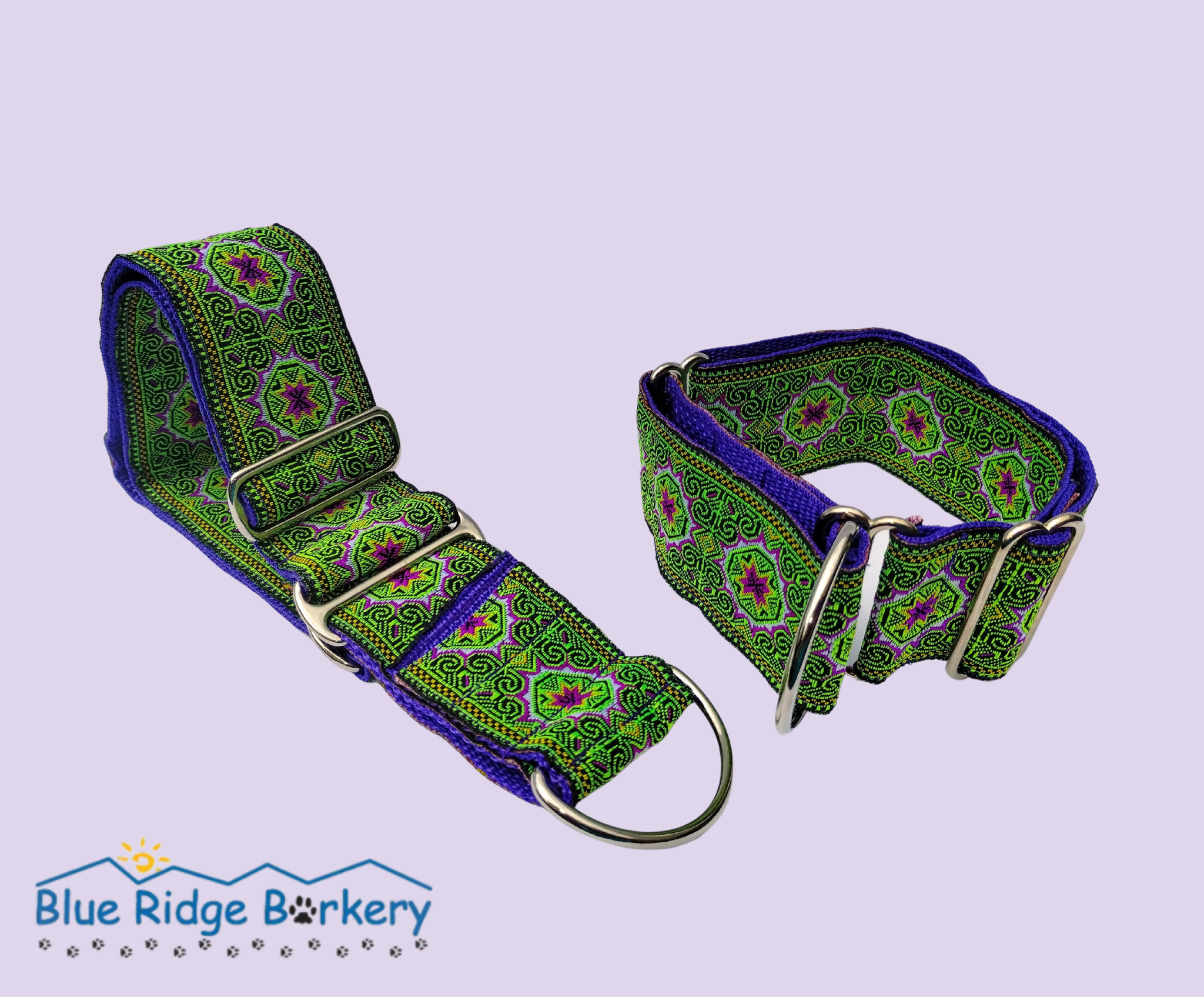 Psychedelic store dog collar